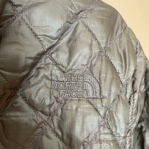 The North Face ThermoBall Jacket Womens Medium Quilted Insulated Hooded Coat - Picture 4 of 16